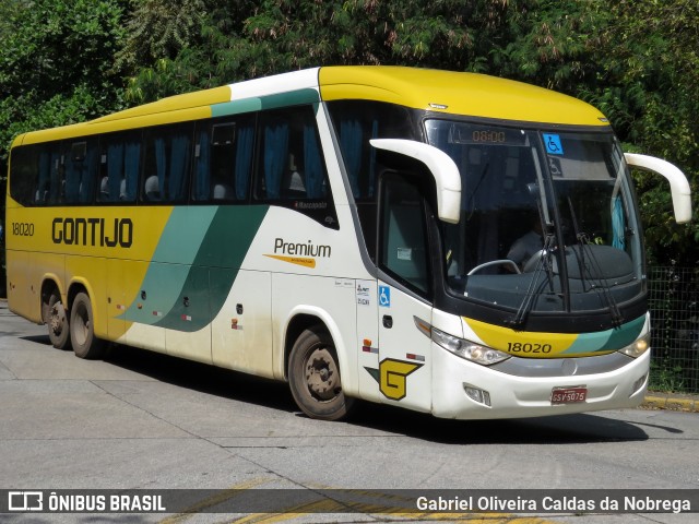 Empresa Gontijo de Transportes 18020 na cidade de São Paulo, São Paulo, Brasil, por Gabriel Oliveira Caldas da Nobrega. Número da foto: #12283322.