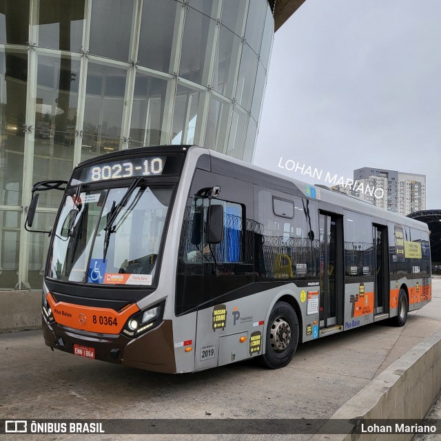 TRANSPPASS - Transporte de Passageiros 8 0364 na cidade de São Paulo, São Paulo, Brasil, por Lohan Mariano. Número da foto: #12282410.