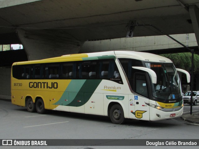 Empresa Gontijo de Transportes 18730 na cidade de Belo Horizonte, Minas Gerais, Brasil, por Douglas Célio Brandao. Número da foto: #12282869.