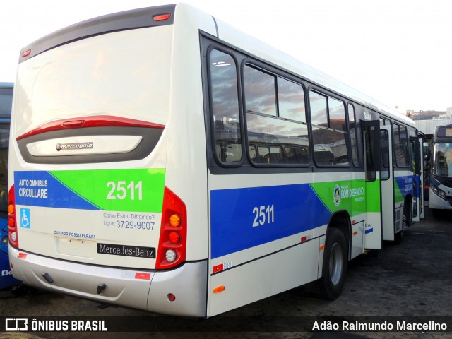 Auto Omnibus Circullare Bom Despacho 2511 na cidade de Belo Horizonte, Minas Gerais, Brasil, por Adão Raimundo Marcelino. Número da foto: #12285037.