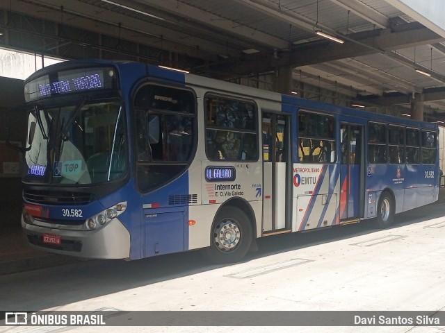 Empresa de Ônibus Vila Galvão 30.582 na cidade de São Paulo, São Paulo, Brasil, por Davi Santos Silva. Número da foto: #12282424.