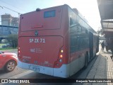 Buses Omega 7041 na cidade de Peñalolén, Santiago, Metropolitana de Santiago, Chile, por Benjamín Tomás Lazo Acuña. Número da foto: #12284710.