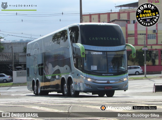 Viação Garcia 8605 na cidade de Londrina, Paraná, Brasil, por Romílio Busólogo Silva . Número da foto: #12287528.
