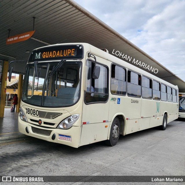 Viação Santo Ângelo 18080 na cidade de Colombo, Paraná, Brasil, por Lohan Mariano. Número da foto: #12285684.