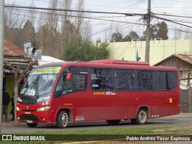 Buses Don Cano 02 na cidade de Santa Cruz, Colchagua, Libertador General Bernardo O'Higgins, Chile, por Pablo Andres Yavar Espinoza. Número da foto: #12286411.