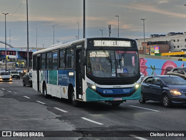 Transportes Campo Grande D53519 na cidade de Rio de Janeiro, Rio de Janeiro, Brasil, por Cleiton Linhares. Número da foto: #12285652.