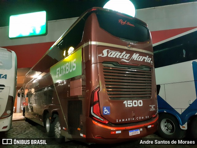 Santa Maria Fretamento e Turismo > Transportes Santa Maria(SP) 1500 na cidade de Pariquera-Açu, São Paulo, Brasil, por Andre Santos de Moraes. Número da foto: #12285849.