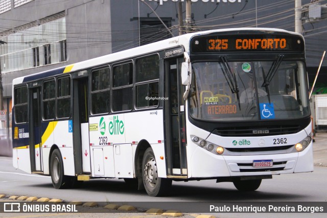 Viação Elite 2362 na cidade de Volta Redonda, Rio de Janeiro, Brasil, por Paulo Henrique Pereira Borges. Número da foto: #12285592.