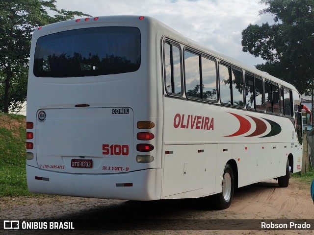 Viação Oliveira 5100 na cidade de Campinas, São Paulo, Brasil, por Robson Prado. Número da foto: #12285916.