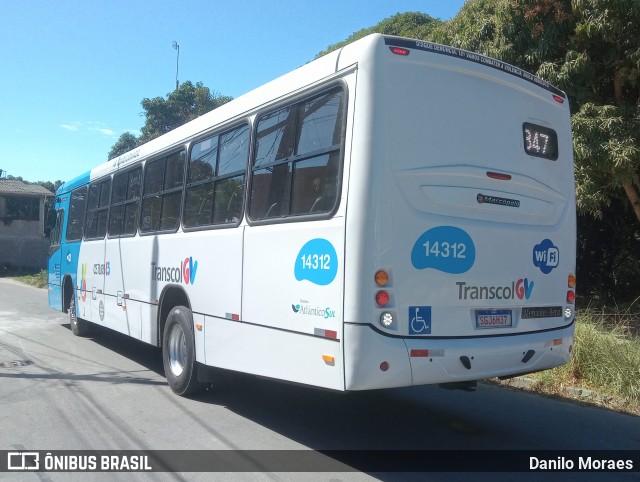 Serramar Transporte Coletivo 14312 na cidade de Serra, Espírito Santo, Brasil, por Danilo Moraes. Número da foto: #12286746.