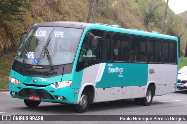 Viação Itapetinga - Piraí 084 na cidade de Piraí, Rio de Janeiro, Brasil, por Paulo Henrique Pereira Borges. Número da foto: #12285572.