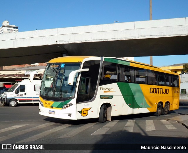 Empresa Gontijo de Transportes 15010 na cidade de Belo Horizonte, Minas Gerais, Brasil, por Maurício Nascimento. Número da foto: #12287867.