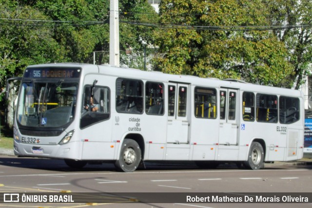 Auto Viação São José dos Pinhais EL332 na cidade de Curitiba, Paraná, Brasil, por Robert Matheus De Morais Oliveira. Número da foto: #12286220.