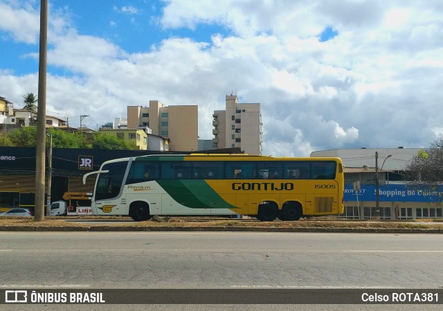 Empresa Gontijo de Transportes 15005 na cidade de Ipatinga, Minas Gerais, Brasil, por Celso ROTA381. Número da foto: #12285180.