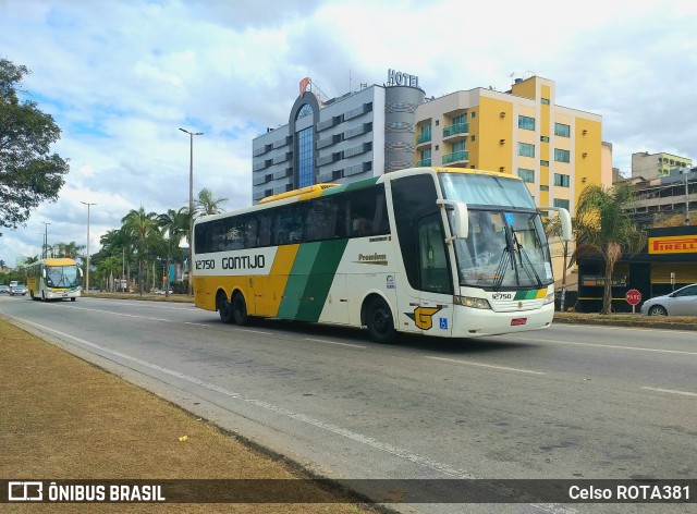 Empresa Gontijo de Transportes 12750 na cidade de Ipatinga, Minas Gerais, Brasil, por Celso ROTA381. Número da foto: #12285185.