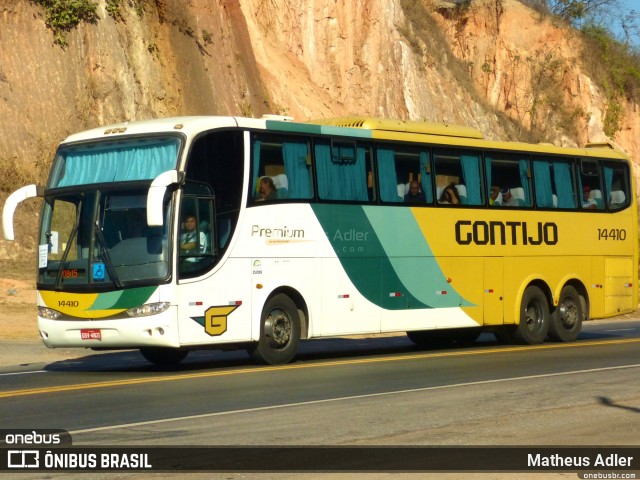 Empresa Gontijo de Transportes 14410 na cidade de Sabará, Minas Gerais, Brasil, por Matheus Adler. Número da foto: #12286665.