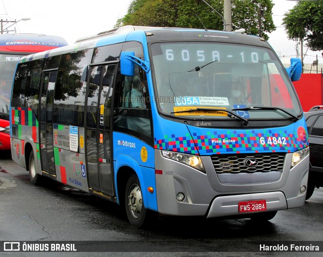 Viação Paratodos > São Jorge > Metropolitana São Paulo > Mobibrasil 6 4842 na cidade de São Paulo, São Paulo, Brasil, por Haroldo Ferreira. Número da foto: #12286643.