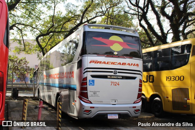 Viação Piracicabana 7124 na cidade de São Paulo, São Paulo, Brasil, por Paulo Alexandre da Silva. Número da foto: #12286895.