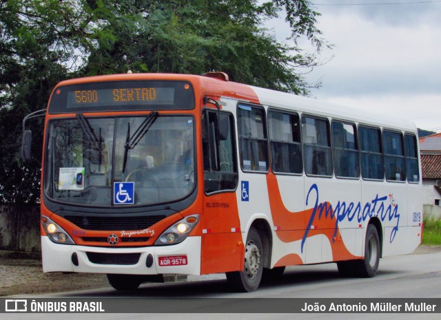 Auto Viação Imperatriz 0819 na cidade de Santo Amaro da Imperatriz, Santa Catarina, Brasil, por João Antonio Müller Muller. Número da foto: #12286435.