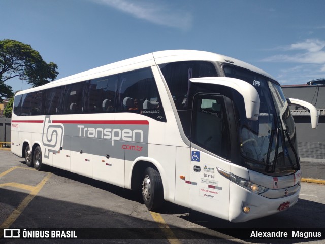 Transpen Transporte Coletivo e Encomendas 38020 na cidade de Sorocaba, São Paulo, Brasil, por Alexandre  Magnus. Número da foto: #12287583.