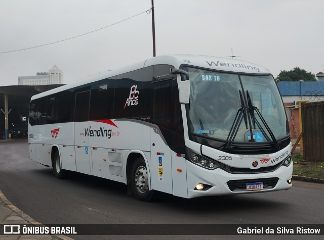 Wendling Transportes Coletivos 12006 na cidade de Porto Alegre, Rio Grande do Sul, Brasil, por Gabriel da Silva Ristow. Número da foto: #12285057.