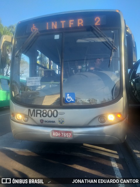 Auto Viação Mercês MR800 na cidade de Curitiba, Paraná, Brasil, por JONATHAN EDUARDO CANTOR. Número da foto: #12219229.