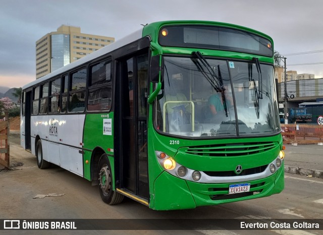 Rota Transporte e Turismo 2310 na cidade de Cariacica, Espírito Santo, Brasil, por Everton Costa Goltara. Número da foto: #12218342.