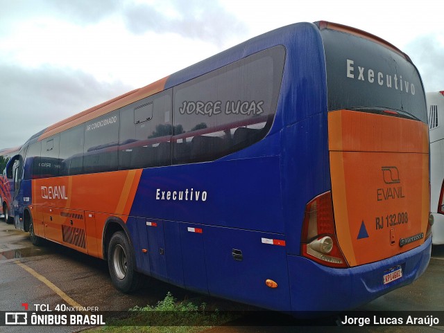Evanil Transportes e Turismo RJ 132.008 na cidade de Rio de Janeiro, Rio de Janeiro, Brasil, por Jorge Lucas Araújo. Número da foto: #12219373.