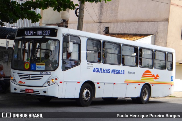 Viação Agulhas Negras RJ 169.029 na cidade de Volta Redonda, Rio de Janeiro, Brasil, por Paulo Henrique Pereira Borges. Número da foto: #12220178.
