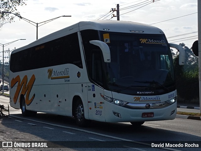 Morolli Transportes e Turismo 2013 na cidade de Cotia, São Paulo, Brasil, por David Macedo Rocha. Número da foto: #12219221.