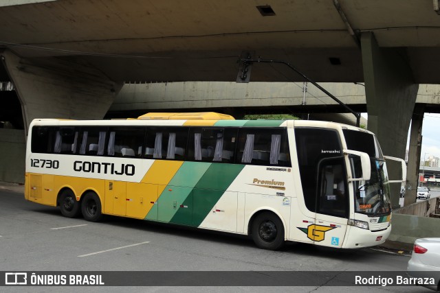 Empresa Gontijo de Transportes 12730 na cidade de Belo Horizonte, Minas Gerais, Brasil, por Rodrigo Barraza. Número da foto: #12219288.