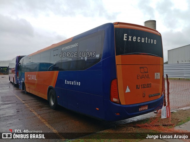 Evanil Transportes e Turismo RJ 132.023 na cidade de Rio de Janeiro, Rio de Janeiro, Brasil, por Jorge Lucas Araújo. Número da foto: #12218570.