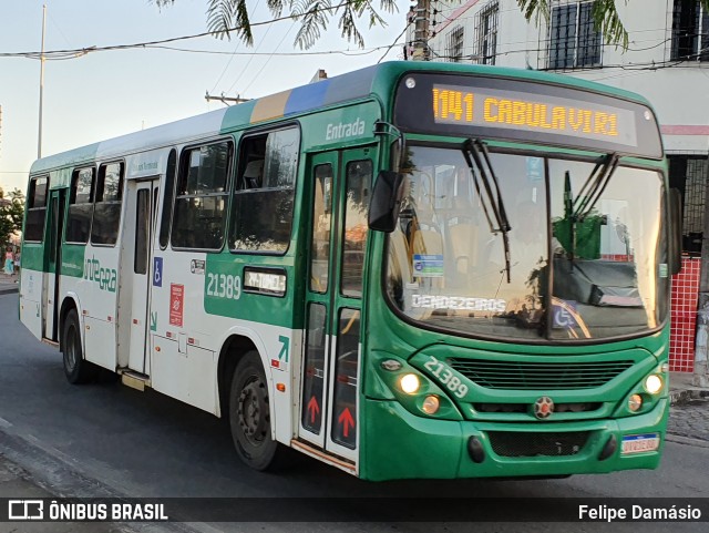 OT Trans - Ótima Salvador Transportes 21389 na cidade de Salvador, Bahia, Brasil, por Felipe Damásio. Número da foto: #12219965.