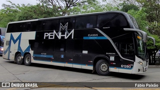 Empresa de Ônibus Nossa Senhora da Penha 61280 na cidade de São Paulo, São Paulo, Brasil, por Fábio Paixão. Número da foto: #12218612.