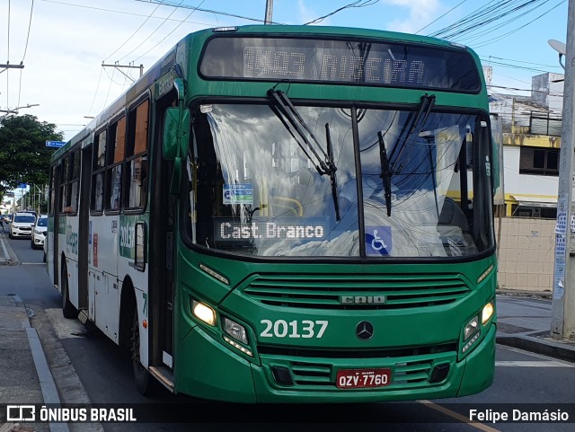 OT Trans - Ótima Salvador Transportes 20137 na cidade de Salvador, Bahia, Brasil, por Felipe Damásio. Número da foto: #12219962.