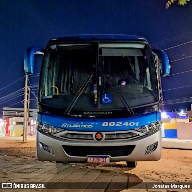 ATT - Atlântico Transportes e Turismo 882401 na cidade de Petrolina, Pernambuco, Brasil, por Jonatas Marques. Número da foto: #12218482.