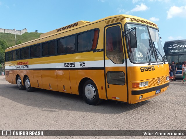 Ônibus Particulares 6665 na cidade de Juiz de Fora, Minas Gerais, Brasil, por Vitor Zimmermann.. Número da foto: #12219531.