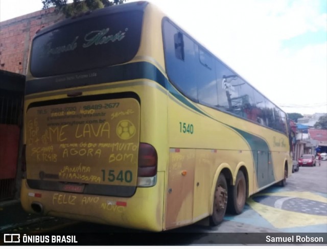 Ônibus Particulares 1540 na cidade de Taboão da Serra, São Paulo, Brasil, por Samuel Robson. Número da foto: #12219350.