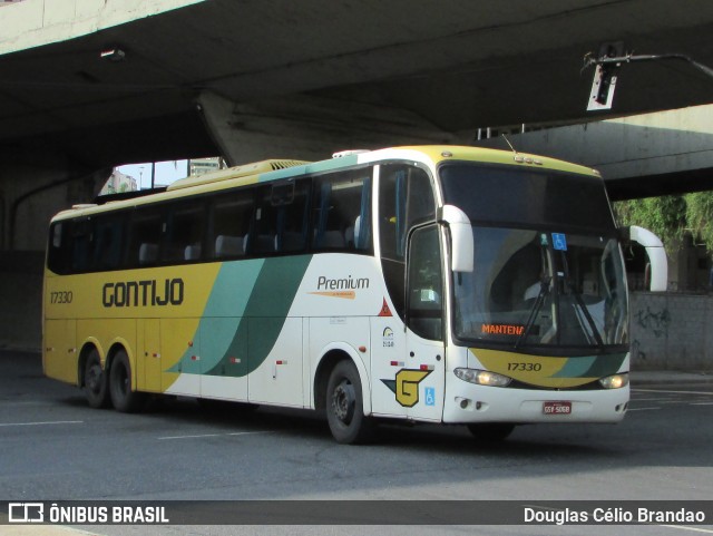Empresa Gontijo de Transportes 17330 na cidade de Belo Horizonte, Minas Gerais, Brasil, por Douglas Célio Brandao. Número da foto: #12219638.