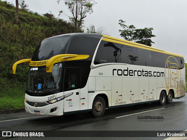 RodeRotas - Rotas de Viação do Triângulo 2213 na cidade de Juiz de Fora, Minas Gerais, Brasil, por Luiz Krolman. Número da foto: #12219061.