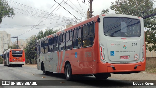 Viação Osasco 796 na cidade de Osasco, São Paulo, Brasil, por Lucas Kevin. Número da foto: #12219342.
