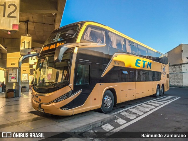 ETM - Empresa de Transporte Maullín 467 na cidade de Viña del Mar, Valparaíso, Valparaíso, Chile, por Raimundo Zamorano. Número da foto: #12219974.