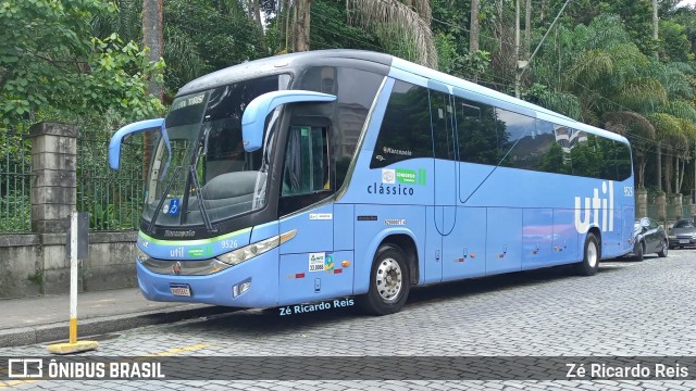 UTIL - União Transporte Interestadual de Luxo 9526 na cidade de Petrópolis, Rio de Janeiro, Brasil, por Zé Ricardo Reis. Número da foto: #12219504.