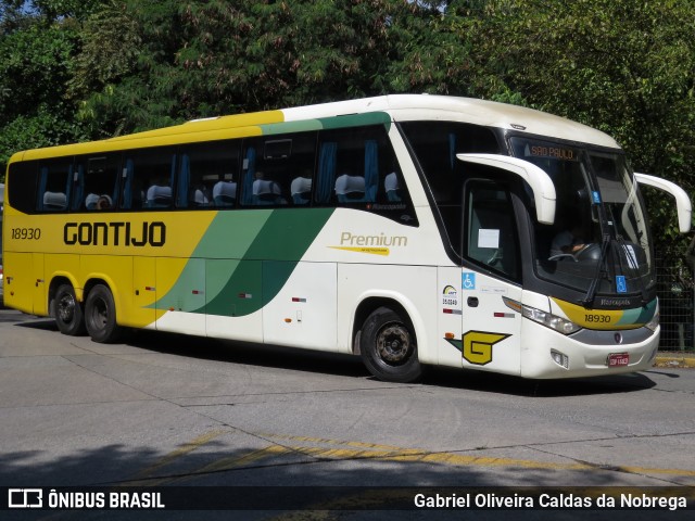 Empresa Gontijo de Transportes 18930 na cidade de São Paulo, São Paulo, Brasil, por Gabriel Oliveira Caldas da Nobrega. Número da foto: #12288386.