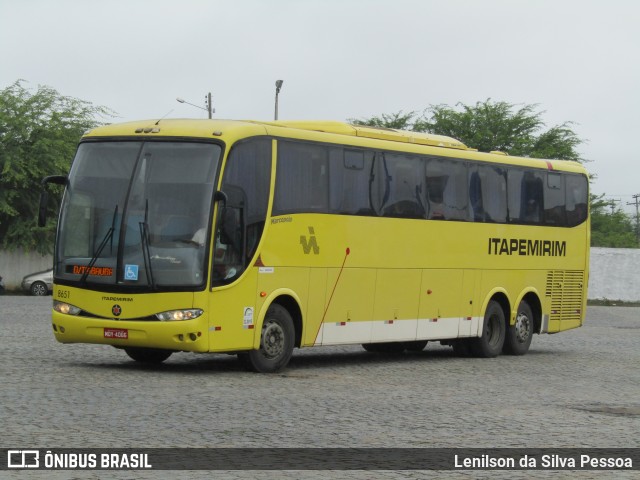 Viação Itapemirim 8651 na cidade de Caruaru, Pernambuco, Brasil, por Lenilson da Silva Pessoa. Número da foto: #12290268.