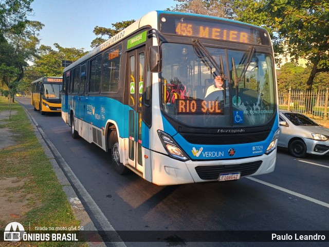 Viação Verdun B71129 na cidade de Rio de Janeiro, Rio de Janeiro, Brasil, por Paulo Leandro. Número da foto: #12288373.
