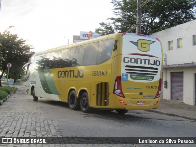 Empresa Gontijo de Transportes 18800 na cidade de Caruaru, Pernambuco, Brasil, por Lenilson da Silva Pessoa. Número da foto: #12290338.