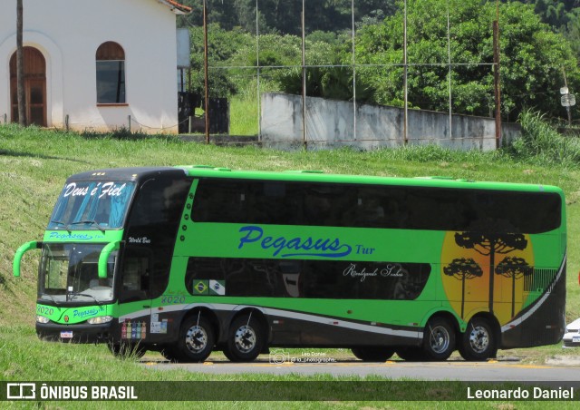 Pegasus Tur Turismo 8020 na cidade de Aparecida, São Paulo, Brasil, por Leonardo Daniel. Número da foto: #12289173.