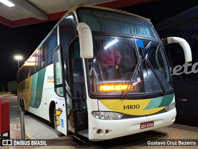 Empresa Gontijo de Transportes 14100 na cidade de São Sebastião da Bela Vista, Minas Gerais, Brasil, por Gustavo Cruz Bezerra. Número da foto: #12289426.