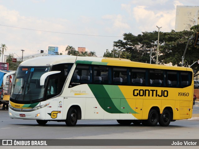Empresa Gontijo de Transportes 19160 na cidade de Goiânia, Goiás, Brasil, por João Victor. Número da foto: #12290412.